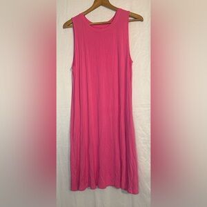 Time and Tru Women’s Pink Short Sleeve Dress size X-Large (16-18) with Pockets
